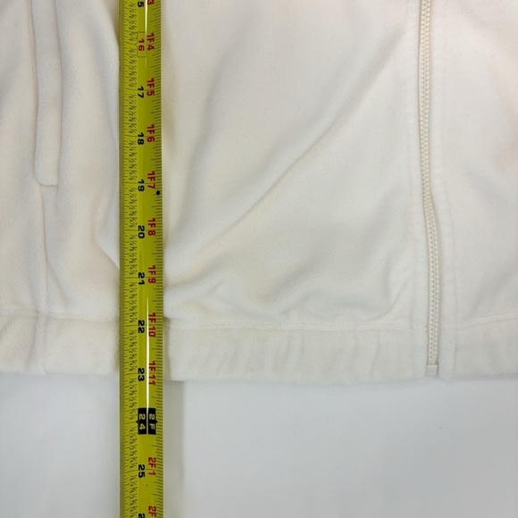 Nike Therma-FIT One Womens Oversized Full-Zip Fleece Hoodie Pale Ivory - Picture 6 of 6